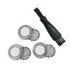 3pcs Replace Head Razor BladeCompatible for PhilipsShaver HQ3 HQ4 HQ55 HQ56 HQ4+ Hq44 HQ6640 HQ6645 HQ6675 HQ6676 HQ6695 HQ6696 HQ6425Replace The Shaver Head view 1