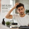 Hair Styling Cream for Men, Medium Hold and Shine, Texturizing, All Hair Types, 3.4 oz view 3