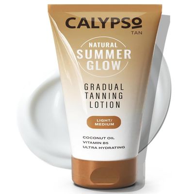 Calypso Natural Summer Glow Gradual Tan Lotion, Light - Medium