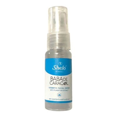 Shel NABEL Baba de Caracol Cosmetic Facial Serum, 0.68 fl oz with plankton extract