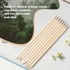 400 Pcs Orange Wood Sticks for Nails, 4.5 Inch Orangewood Nail Swatch Sticks, Wooden Cuticle Pusher Sticks Tools for Manicure & Pedicure, Double Sided, Skin-Safe (400pcs) view 2