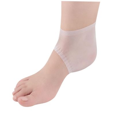Homoyoyo Heel Socks Silicone Ankle Cover for Shoes Protective Sleeve for Men Women Comfortable Foot Care