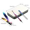 3 Pcs Cutter Set With File Large Opening Fingernail Cutter Stainless Steel Toenail view 4