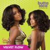 Sensationnel Butta Lace Wigs - Velvet Flow Unit Extra Wide 5 Inch Deep Parting Synthetic Preplucked Hairline Glueless Lacefront (F1B/30) view 3