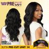 Sensationnel Butta Lace Precut Wigs - Unit 14 Glueless Extra Wide 5 Inch Deep Parting Synthetic Pre Tweezed Smaller Knot Hairline (BALAYAGEGOLD) view 3