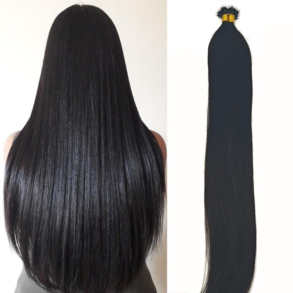 Nano Bead Hair Extensions Nano Ring Hair Extensions Real Human Hair Remy Quality Nano Tip Human Hair Extension