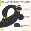 Nano Bead Hair Extensions Nano Ring Hair Extensions Real Human Hair Remy Quality Nano Tip Human Hair Extension view 3