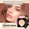 2Pcs Mushroom Head Air Cushion CC Cream Foundation Makeup,Moisturizing BB Cream Face Makeup Liquid Foundation,Long Lasting Full Coverage Concealer for All Skin TypesNaturalE view 2