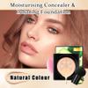 2Pcs Mushroom Head Air Cushion CC Cream Foundation Makeup,Moisturizing BB Cream Face Makeup Liquid Foundation,Long Lasting Full Coverage Concealer for All Skin TypesNaturalC view 2