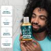 Ouiloe Beard Oil for Black Men with Dry Skin - All Natural Growth Oil for Patchy Beard - Unscented, Non Comedogenic, Lightweight and Non Greasy - Use with Beard Growth Kit, 2oz view 2