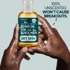 Ouiloe Beard Oil for Black Men with Dry Skin - All Natural Growth Oil for Patchy Beard - Unscented, Non Comedogenic, Lightweight and Non Greasy - Use with Beard Growth Kit, 2oz view 3