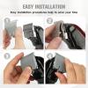 6 Pcs 1/2 Guard Compatible with Wahl Clipper Guards Set Hair Clipper Trimmer Guards #1/2-1/16" (1.5 mm) #1-1/2-3/16" (4.5 mm) Compatible with Wahl #3354-100 Fits Most Size Clippers Guide Combs (Grey) view 3