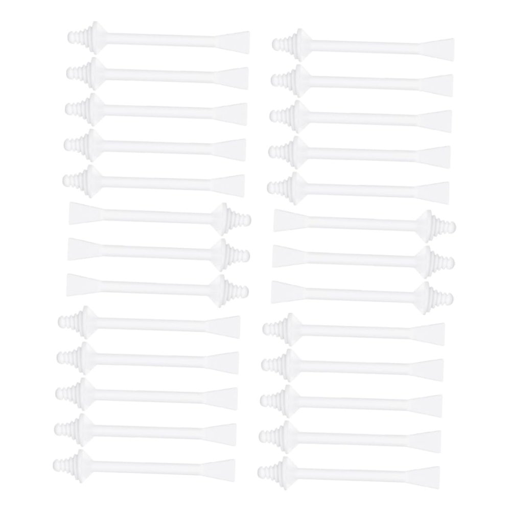 Healeved Face Hair Removal Stick 40pcs Multi-use Smear Rods Round Head for Nose and Eyebrows