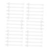 Healeved Face Hair Removal Stick 40pcs Multi-use Smear Rods Round Head for Nose and Eyebrows view 1