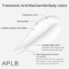 APLB Tranexamic Acid Niacinamide Body Lotion | TRANEX NIAC CEN 16.0% 10.14 FL.OZ/Korean Skincare, Long lasting hydration, Blemish Care, Helps with skin discoloration view 4