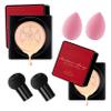 2Pcs Mushroom Head Air Cushion CC Cream Foundation Makeup,Moisturizing BB Cream Face Makeup Liquid Foundation,Long Lasting Full Coverage Concealer for All Skin TypesNaturalD view 1