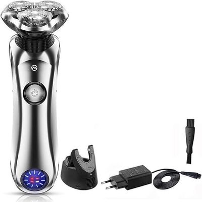 YREAJZVS Electric Shavers for Men, Wet Dry Rechargeable Pro Electric Shaver Beard Electric Razor for Men Facial Shaving Machine with Smart Cleaner
