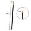 Healeved 50pcs Professional Makeup Eye Liner Brush Disposable Eyeliner Wands Applicator Makeup Eye Great for Lashes Lips Solvents view 2