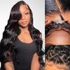 ZIYGBK 24 Inch 5x5 HD Lace Closure Wigs Human Hair Body Wave Wear and Go Glueless Wigs Human Hair Pre Plucked Pre Cut with Baby Hair 200% Density Body Wave Lace Front Wig For Black Women view 1