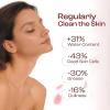2PCS Purifying Exfoliating Gel, Facial Purifying Exfoliator Cleanser for Face & Body, Exfoliating Gel Scrub with Flower Extract for Effectively Cleansing, Soothing and Hydrating view 3