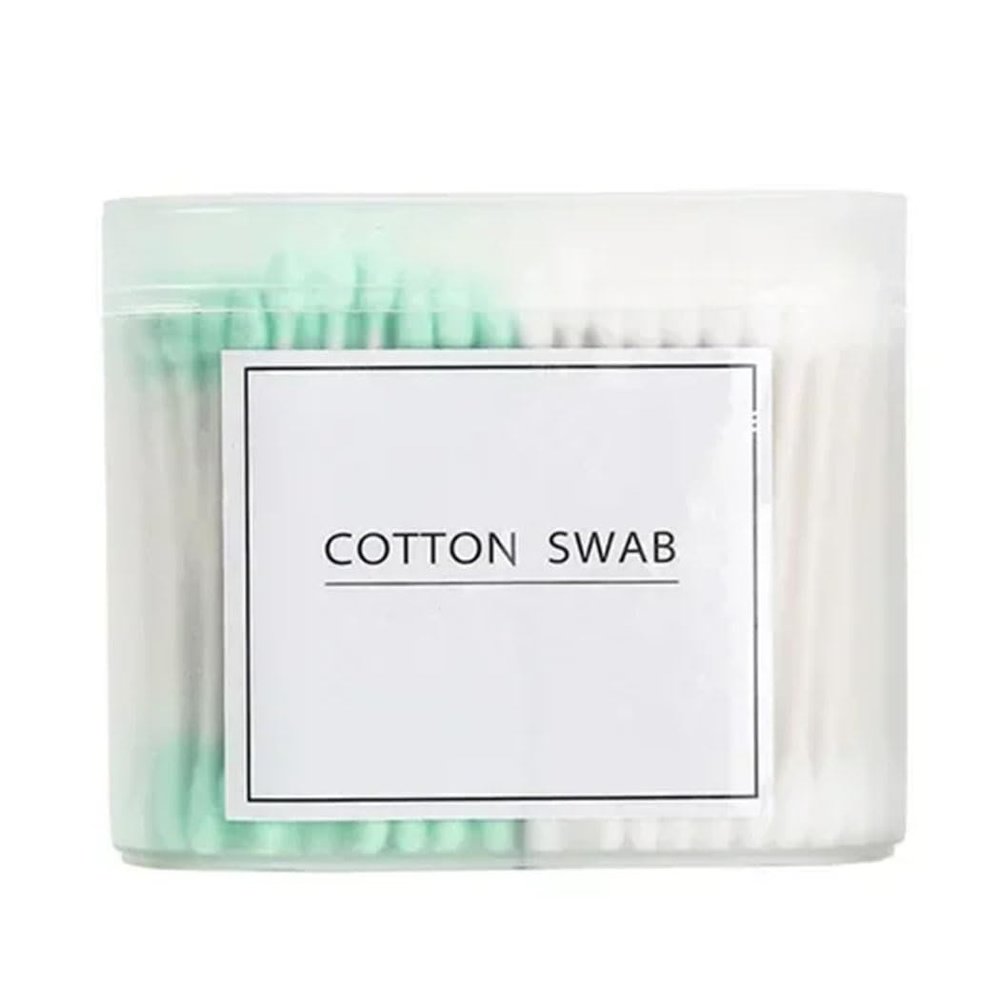 100/200/300Pcs Disposable Home Dual-Heads Cleaning Cotton Swabs Makeup Tools
