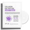 APLB Collagen EGF Peptide Sheet Mask 10pcs | COLLAGEN PEPT CEN 18.3% 0.85 FL.OZ/Korean Skincare, Elasticity care, Long lasting moisturizing, Revitalize for gentle and improve skin texture view 1