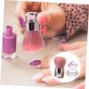 BELLIFFY 1set Manicure Pen Cleaning Cup Brush and Dust Brush for Nail Art for Nail Salons and Home Use Stylish Design view 4