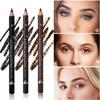 6Pcs Eyebrow Pencils for Women, Wooden Hard-Core Eyebrow Pencil, Eyebrow and Eyeliner Pencils, Waterproof and Sweat-Proof (3Pcs Dark brown+2Pcs medium brown+1Pcs Black) view 2
