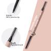 Light Grey Eyebrow Pencil for Older Women Soft, Light Gray Eyebrow Pencil for Grey Hair, Ultra Fine Gray Brow Pen with hair like strokes, Long-lasting, Waterproof, Mist, YES.EYE DO view 2