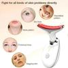 7-Color LED Facial Massager for Skin Care  Portable Multifunctional Face Massager Tool with Heat & Vibration, Anti-Aging & Wrinkle Reduction, Glossy White view 3