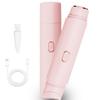 New Electric Bikini Trimmers for Women, Travel Razors, Glowhave Double Headed Shaver, Body Hair Trimmer, Rechargeable Painless Professional Shaver, Suitable for Underarms, Legs, Arms,Face (Pink) view 1