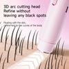 New Electric Bikini Trimmers for Women, Travel Razors, Glowhave Double Headed Shaver, Body Hair Trimmer, Rechargeable Painless Professional Shaver, Suitable for Underarms, Legs, Arms,Face (Pink) view 4