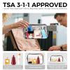 AURUZA 10 Pack Travel Toiletry Bag, Clear Makeup Bag, TSA Approved Cosmetic Bag with Zipper, Clear Organizer Carry on Bag for Women, PVC Cosmetic Pouch view 3