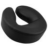 EBANKU Massage Face Cradle Cushion for Massage Tables, Universal Crescent Headrest Face Rest Neck Head Cushion Pillow for Massage Chairs Spa Bed (Black) view 1