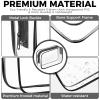 AURUZA Clear Makeup Bag,Portable Travel Toiletry Bags with Zipper, TSA Approved Clear Organizer Bags, PVC Cosmetic Pouch for Airport Airline Compliant view 4