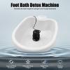 Dfmyhked Ionic Detox Foot Bath Machine, Ionic Foot Cleanse Spa Bath Cleanse System, Foot Spa Machine For Relieving Fatigue, Boosting The Immune System view 2