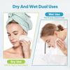 AIDEA XL Face Towels Disposable 50Ct, Clean Facial Cloths, Facial Cleansing Wipes for Sensitive Skin, Face Towelettes for Makeup Removing, Nursing, Travel, Dry Wipes 9.84"11.81" view 3