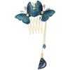 Butterfly Hair Comb Clip Chinese Hair Comb Slides Clips Ancient Hairpin for Women Tassel Hair Clips Hair Styling Tool view 1
