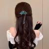 Butterfly Hair Comb Clip Chinese Hair Comb Slides Clips Ancient Hairpin for Women Tassel Hair Clips Hair Styling Tool view 3