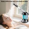 KINLITO 2-in-1 Hair and Face Steamer, Hair Steamer Humidifier for Deep Conditioning & Facial Steamer for Deep Cleaning, Tabletop Steamer with UV Ozone for Personal Care Use Home Spa Salon view 3