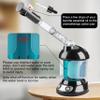 KINLITO 2-in-1 Hair and Face Steamer, Hair Steamer Humidifier for Deep Conditioning & Facial Steamer for Deep Cleaning, Tabletop Steamer with UV Ozone for Personal Care Use Home Spa Salon view 4