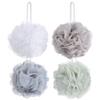 60g Large Bath Flower4 Pack Mesh Pouf Bath Sponge - Mesh Loofah Body Exfoliating Shower Ball Shower Sponge view 1