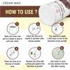 Dark Chocolate Cream Wax With Wax Strips, hydro soluble wax For Face, Upper Lips, Arms, Legs, Bikini Line, Underarms and Full Body (800 Grams) view 2
