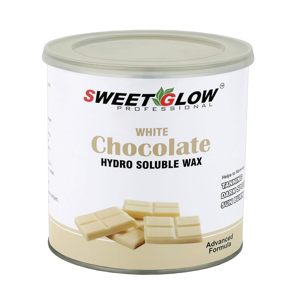 WHITE CHOCOLATE hydro soluble wax For Face, Upper Lips, Arms, Legs, Bikini Line, Underarms, Finger and Full Body | Men & Women (800 Grams)
