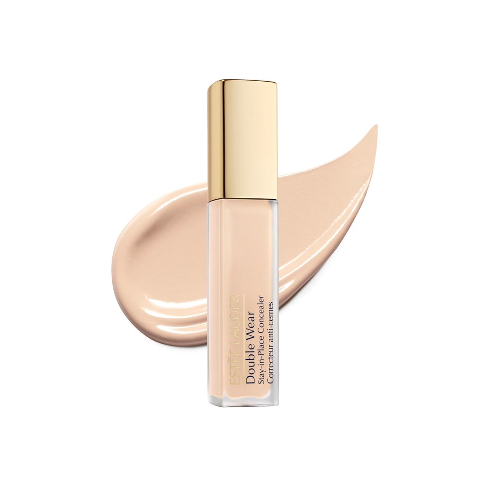 Este Lauder Double Wear Stay-in-Place Flawless 24-Hour Concealer | Longwear | Soft Matte Finish, Medium-to-Full Coverage | Hydrating, 0.4 Fl Oz, 1C