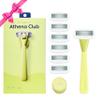Athena Club Women's Razor Shave Kit, 1 Matchpoint Razor Handle + 6 Blade Refills view 1