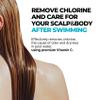 SWIM SALON Chlorine Removing Shampoo & Body Wash Set for Swimmers | Vitamin C | Clarifying, Hydrating, Refreshing | Free of Sulfates, Silicones, Parabens (10.58 oz each) view 2