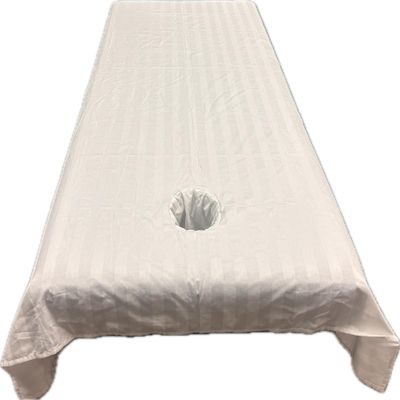 Flat Massage Table Sheets 100% Cottom,240cmx135cm,Lot of 6