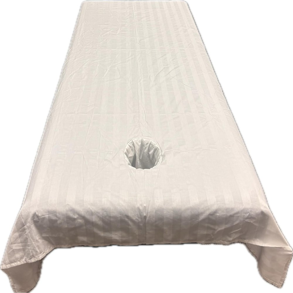 Flat Massage Table Sheets 100% Cottom,240cmx135cm,Lot of 6