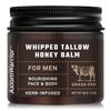 Beef Tallow and Honey Balm for Skin: Whipped Organic Beef Tallow Moisturizer Cream for Face & Body with Grass Fed & Finished - Hydrates, Nourishes & Smoothes - Sensitive, Dry Skin - 2oz view 1